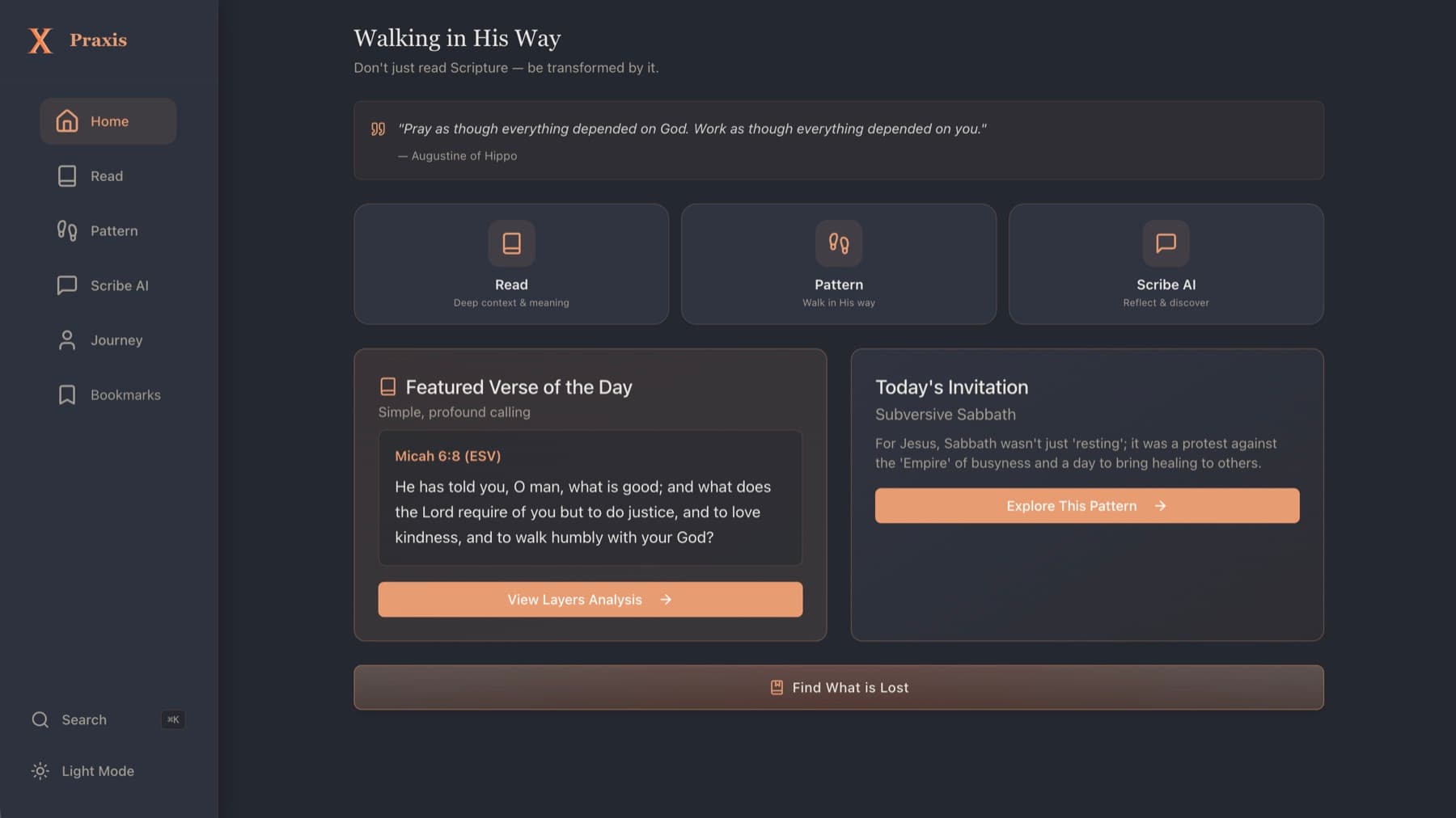 Praxis website