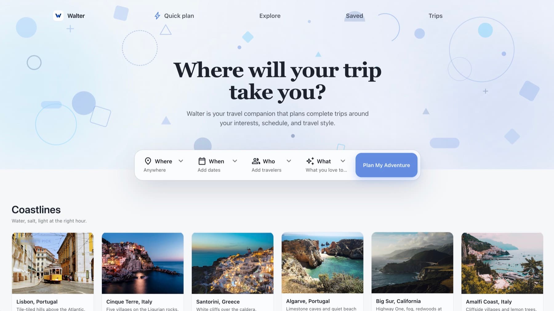 Walter website